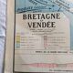 Hatier Kaeppelin school map poster n°10 Brittany Vendée