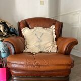 Fauteuil en cuir