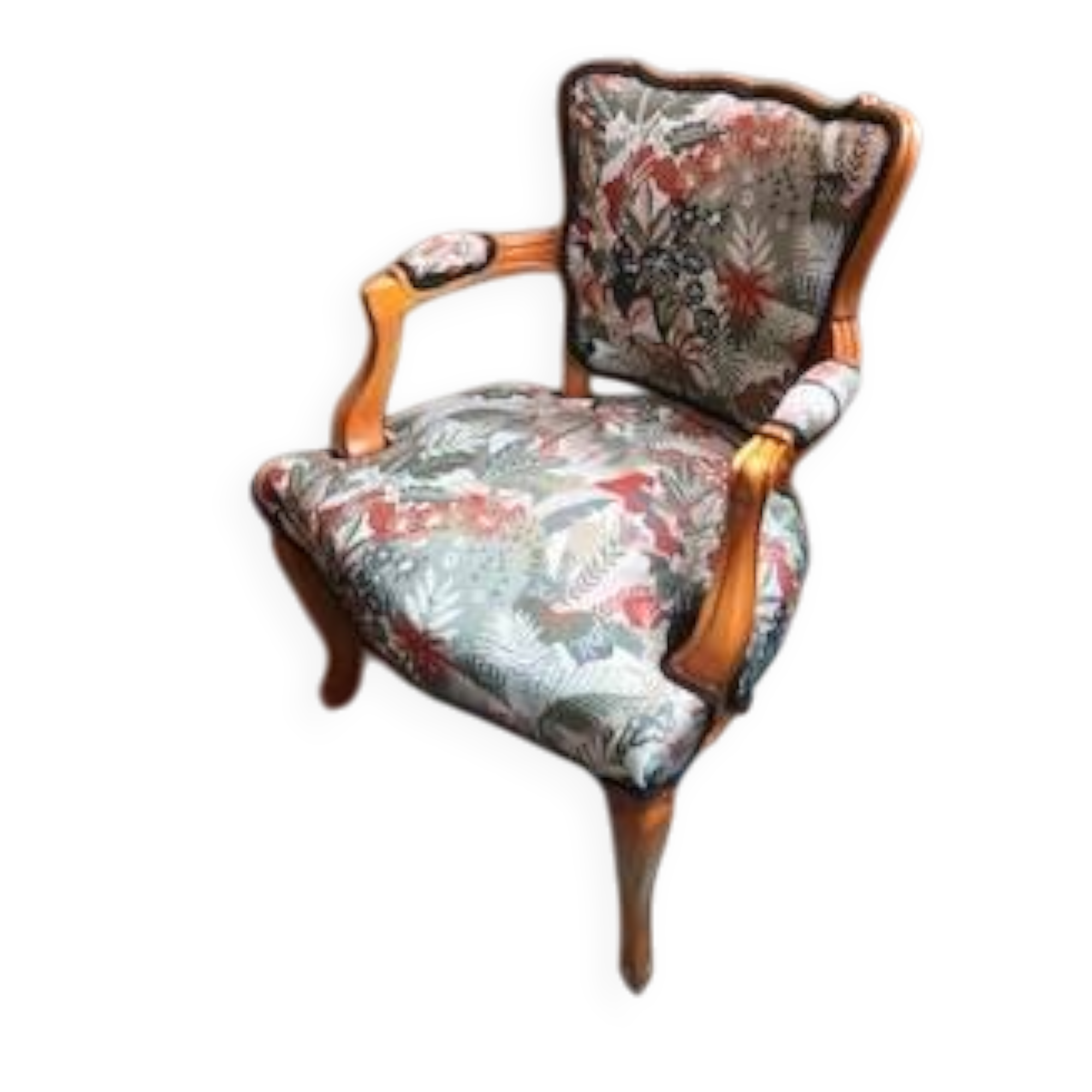 Louis XV style Cabriolet armchair