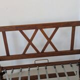 Bed, daybed, style reconstruction, in oak, 1950s.