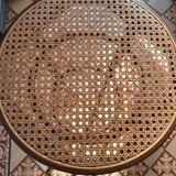 Wooden and cane bistro bar stools