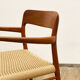 Mid century teak armrest chair by Niels O. Møller for J.L. Moller, Model 56, Denmark, 1950s