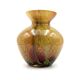 Vintage La Rochère Vase - Coloured Marbled Glass - Signed