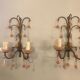 Wall light pair Murano 1950