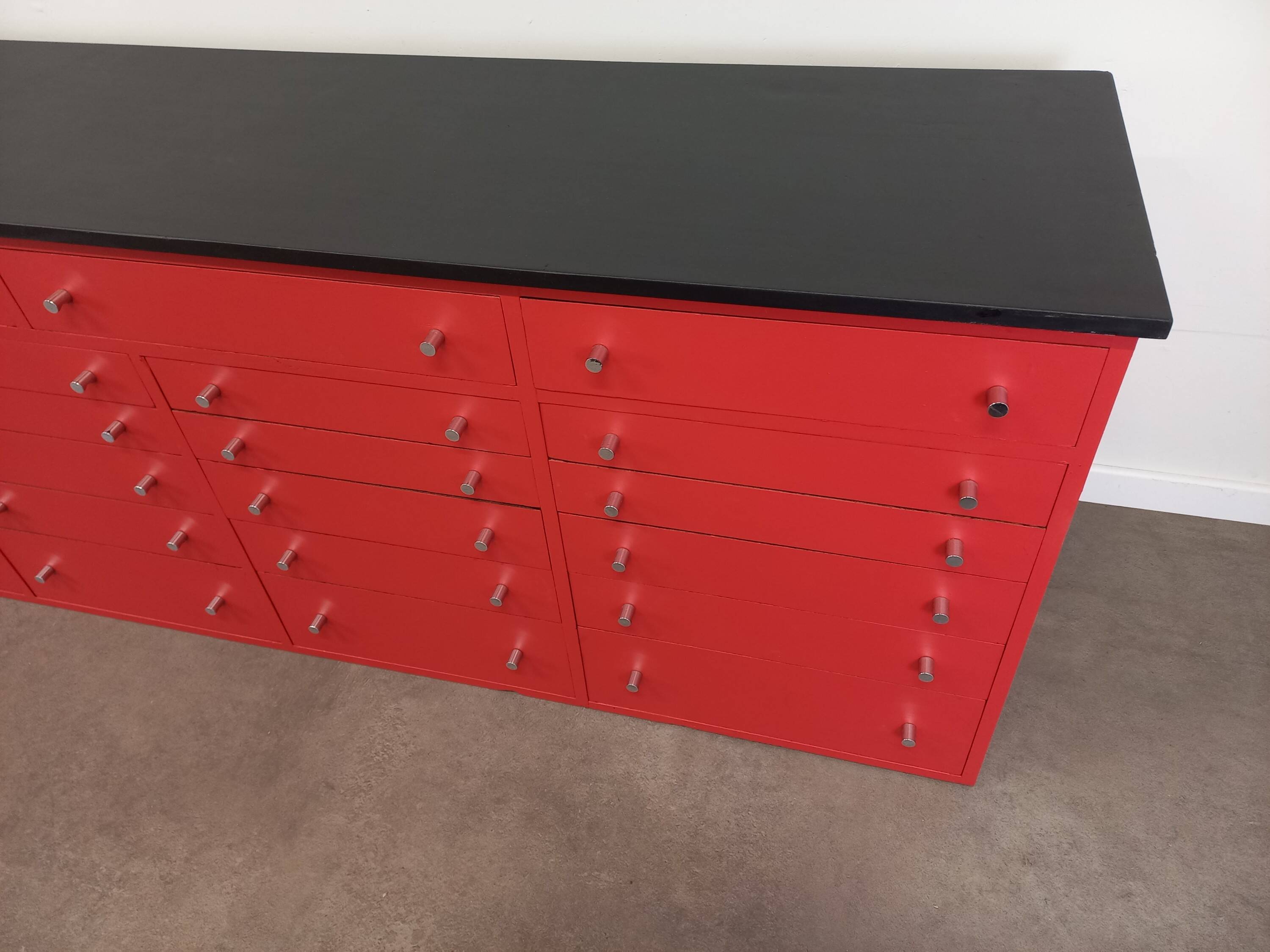 Optician's drawer unit