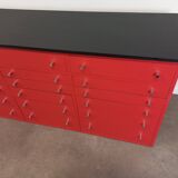 Optician drawer cabinet