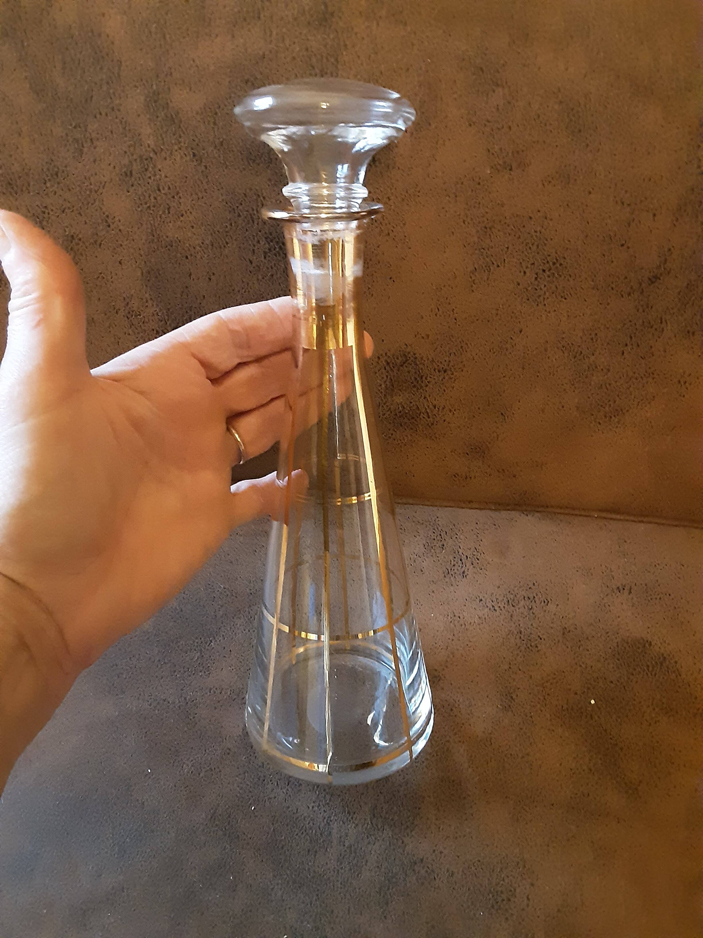 Vintage crystal decanter