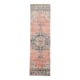 3x10 Rug For Hallway Pale Red Oriental Vintage Runner Rug 91x315Cm
