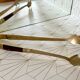 Brass ice cube pliers