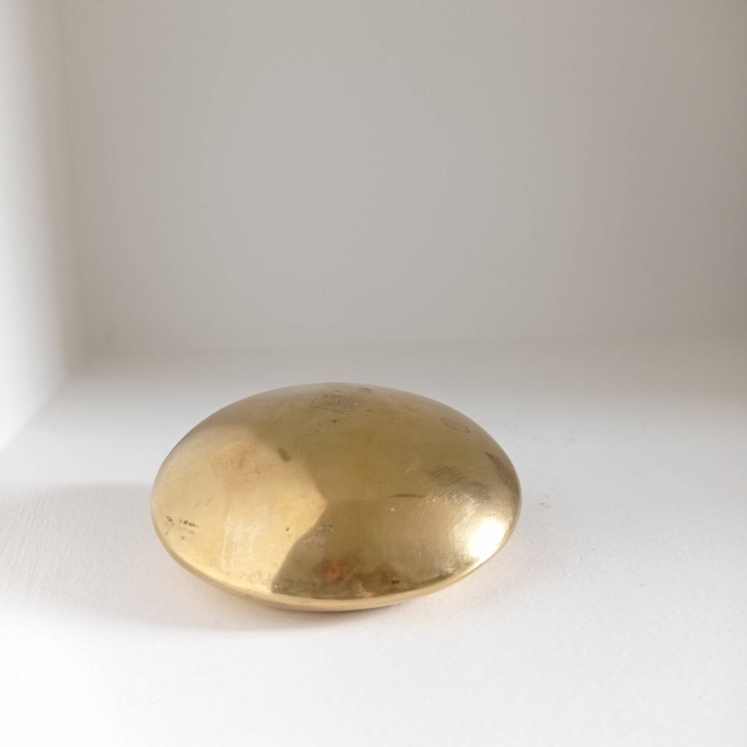 Orb Brass Ashtray