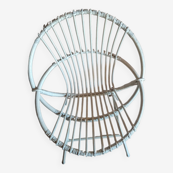 Children's rattan chair from the 60s