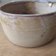 Glazed stoneware fondue pot