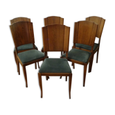 6 chaises salle à manger fifties