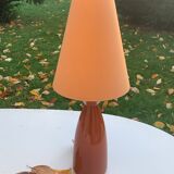 Albret lamp in ceramic glazed terracota vintage and design