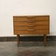 Commode en teck vintage