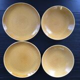 Lot of 4 honey plates