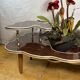 Mid-Century Retro Vintage Tiered Coffee Table / Plant Stand 1960  Formica
