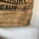 Authentic and old burlap bag 7 FARINE B.B