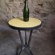 French Art Deco bistro table REX with a bakelite top, circa 1930.