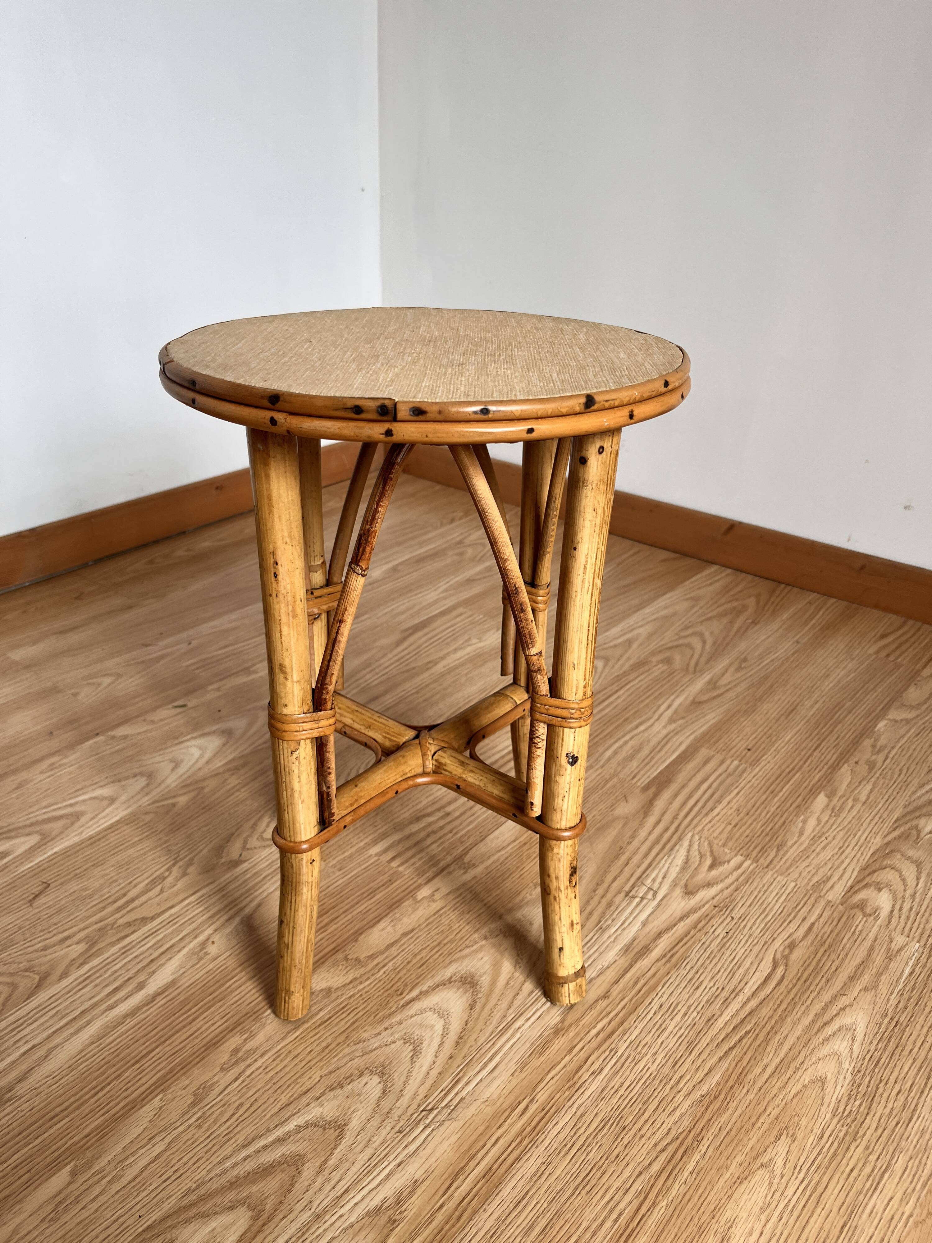 Rattan stool