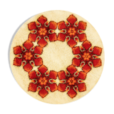 Tapis des années 1970 135cm