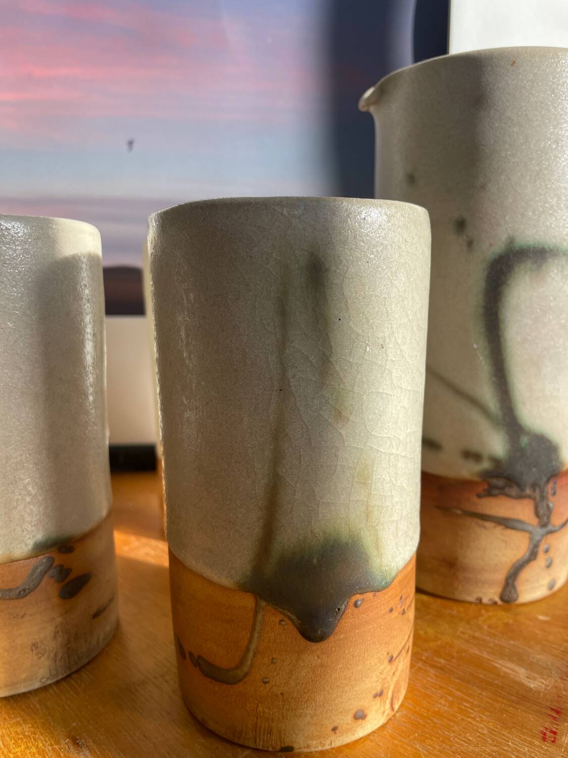 Service of orangeade La Colombe, Brault