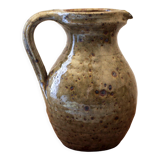Pyrite stoneware pitcher Guy Baudat 70s