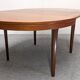 Scandinavian extendable teak round table from the 60s/70s.