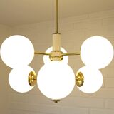 Sputnik  MCM hanging lamp vintage pendant light Space Age  style 1970's