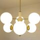 Sputnik  MCM hanging lamp vintage pendant light Space Age  style 1970's