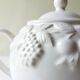 White teapot