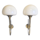 Mid-century Italian wall lamps by Goffredo Reggiani for Reggiani - set of 2