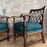 Paire de fauteuils anciens