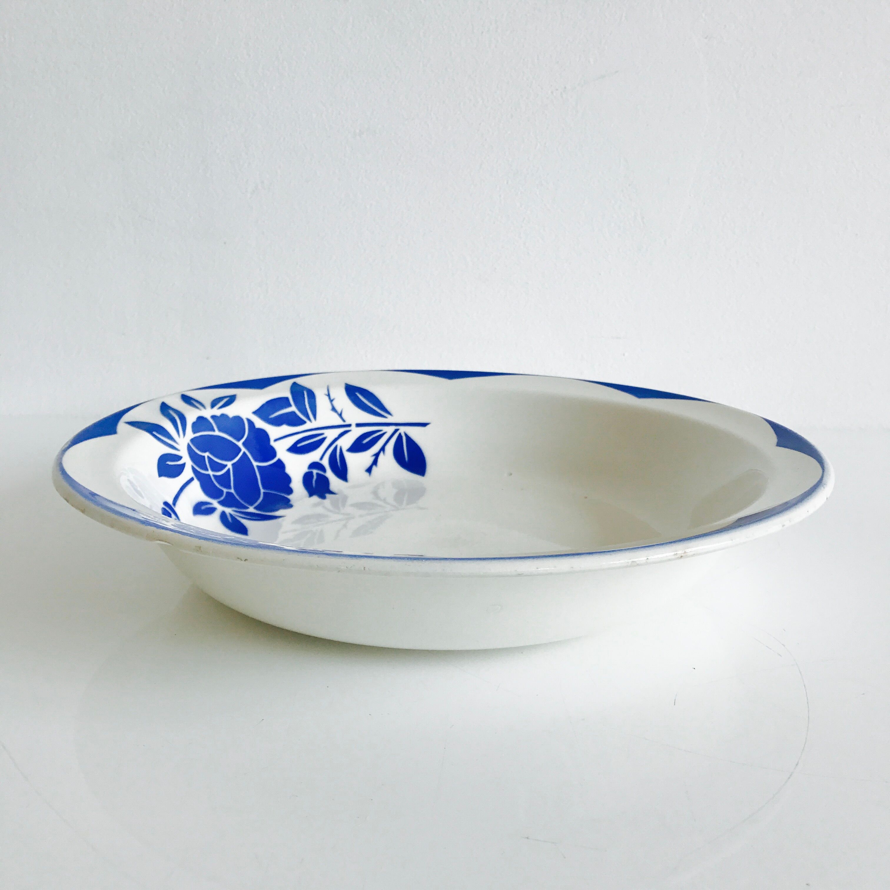 Deep dish Digoin Sarreguemines Corsica