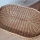Pair of rattan elephant tables