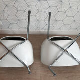Series of 2 Sintesi chairs, Cantarutti design