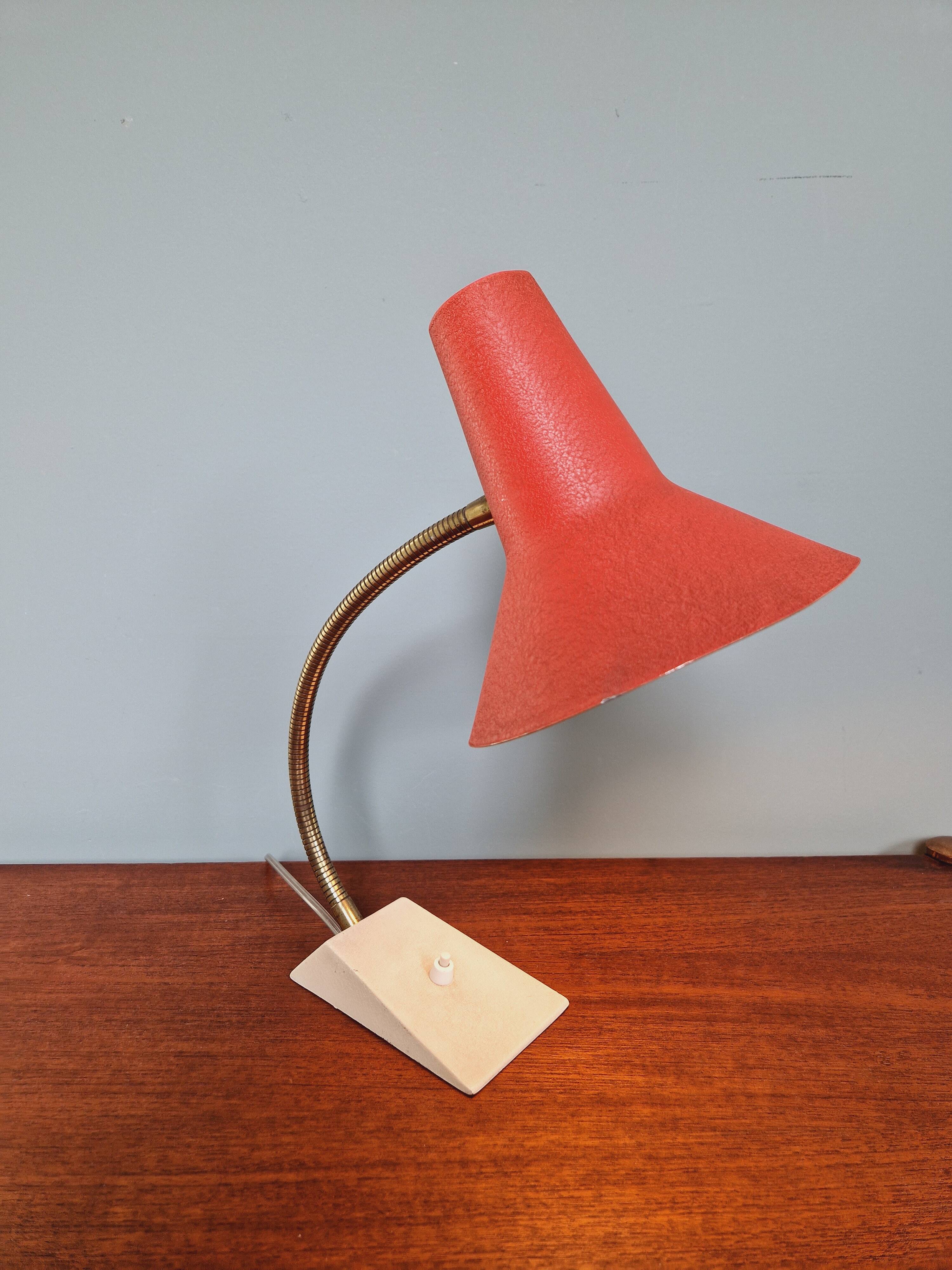 Vintage metal desk lamp, SIS (Germany), 1960s