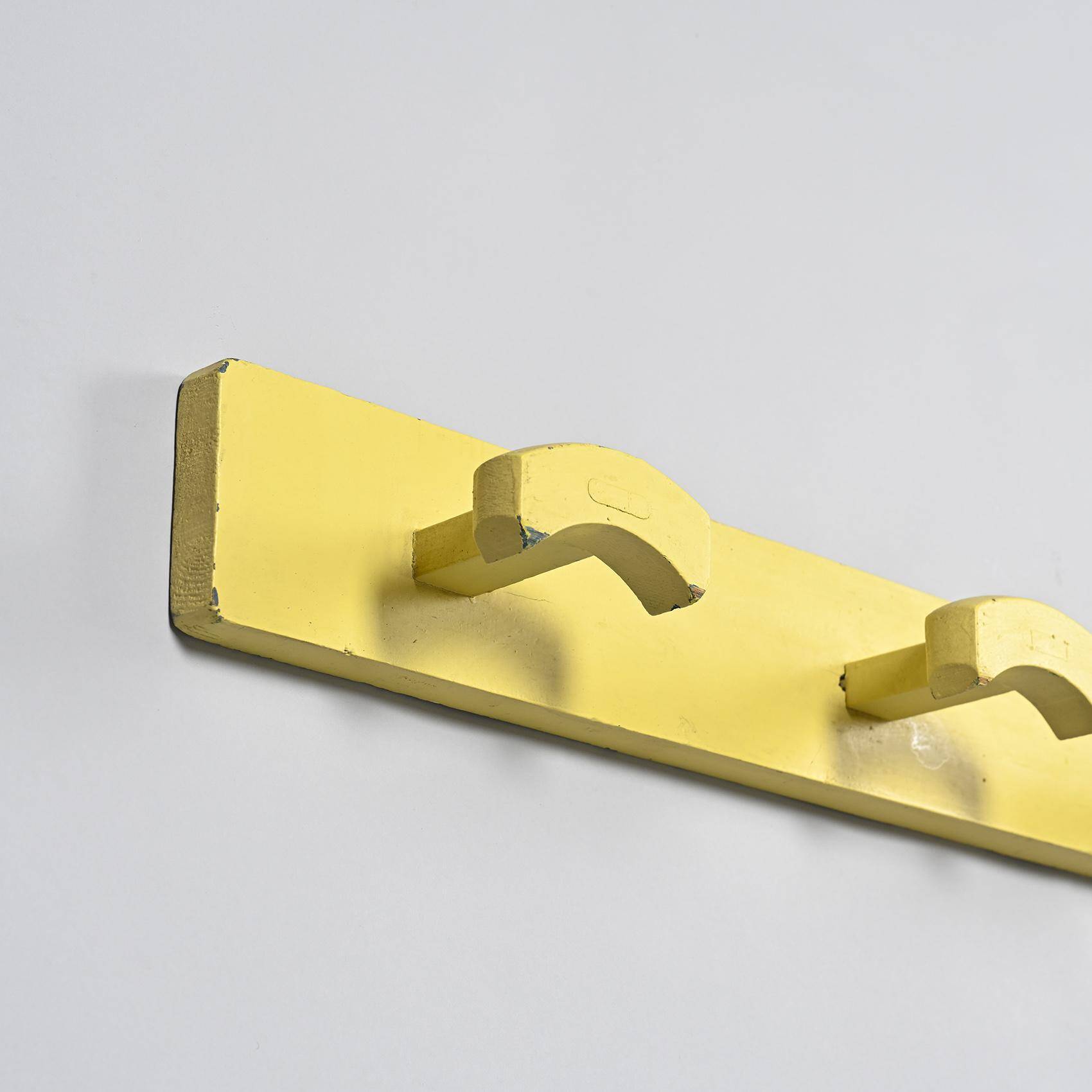 Wall coat rack from the Radiant City, circa 1952