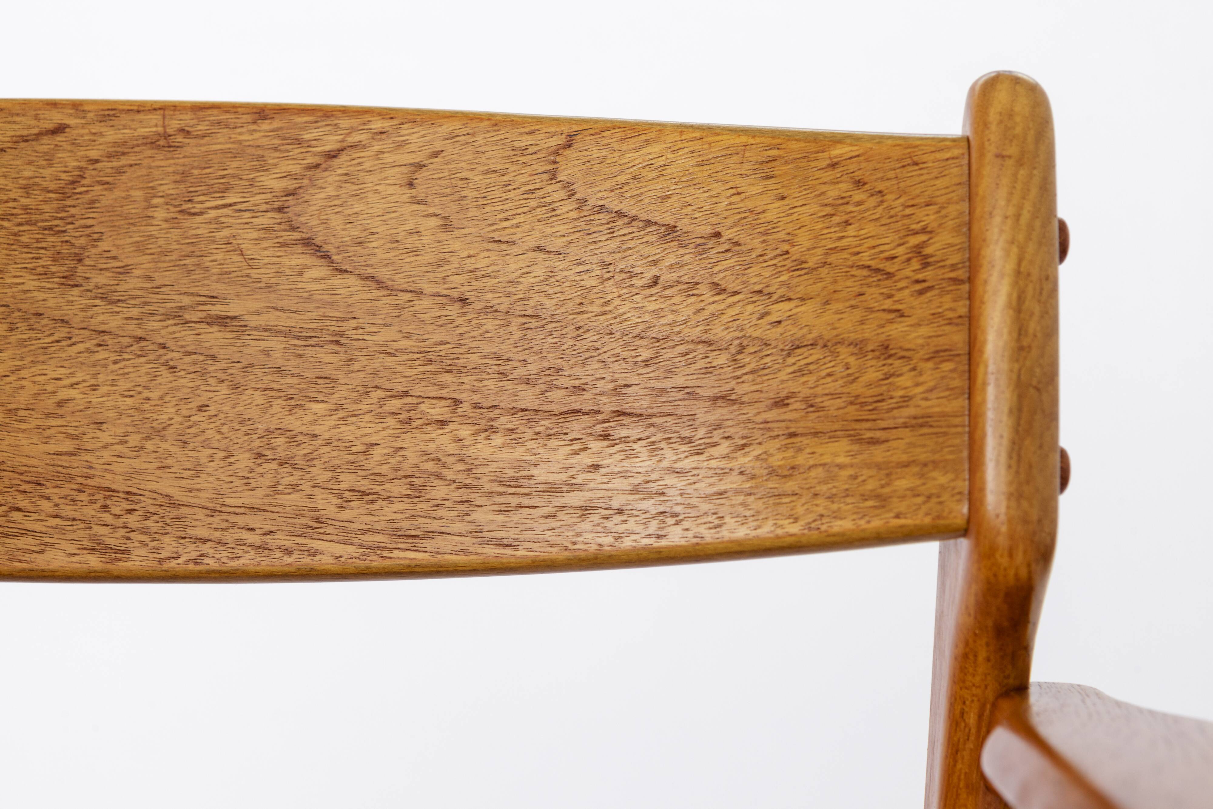 Erik Buch Teak Armchair, Denmark 1960s | Danish Mid-Century Modern Dining