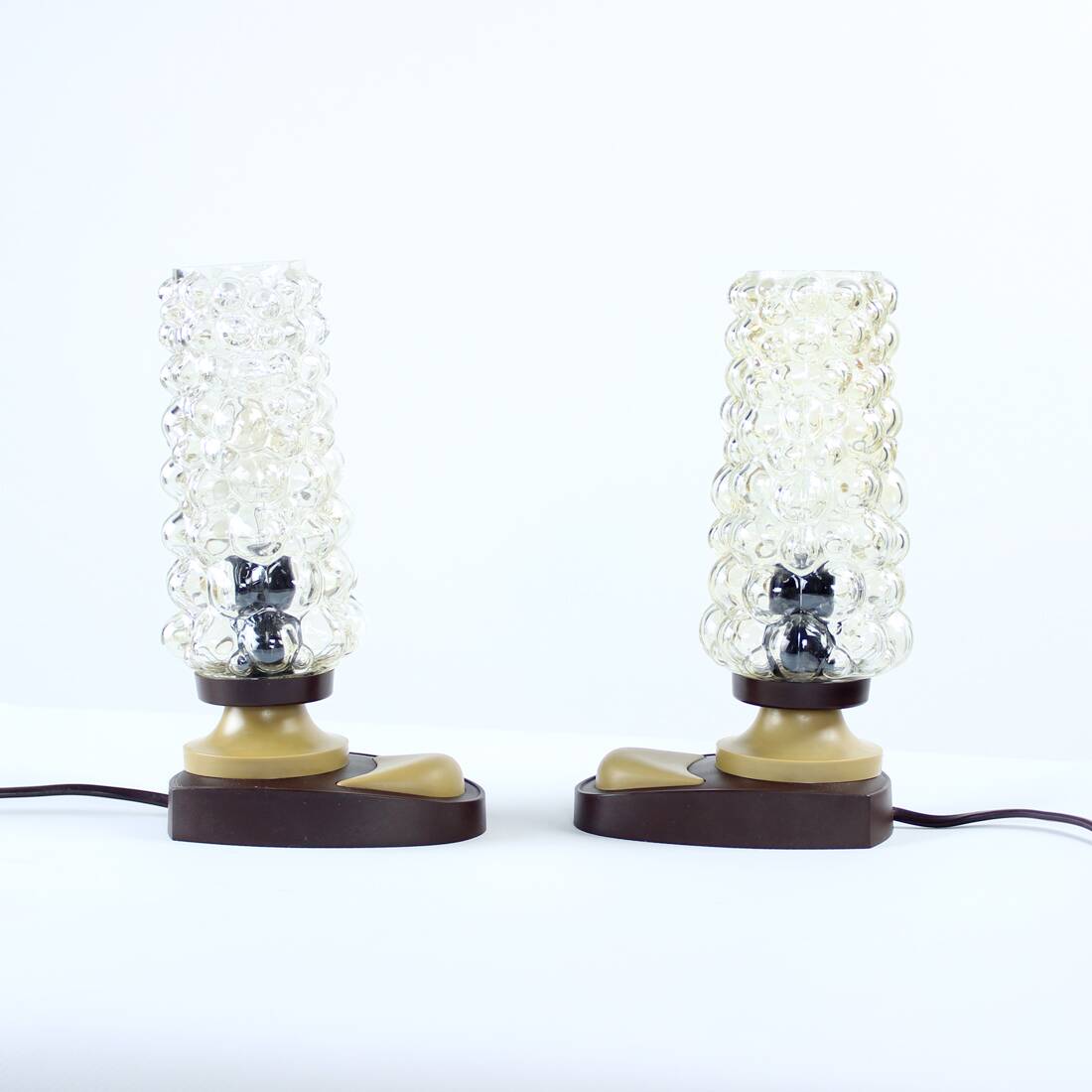 Space Age Table Lamps By Helena Tynell For Orion Leuchten, 1960s, Set Of 2