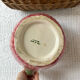 Large strawberry barbotine jug Bassano Italy