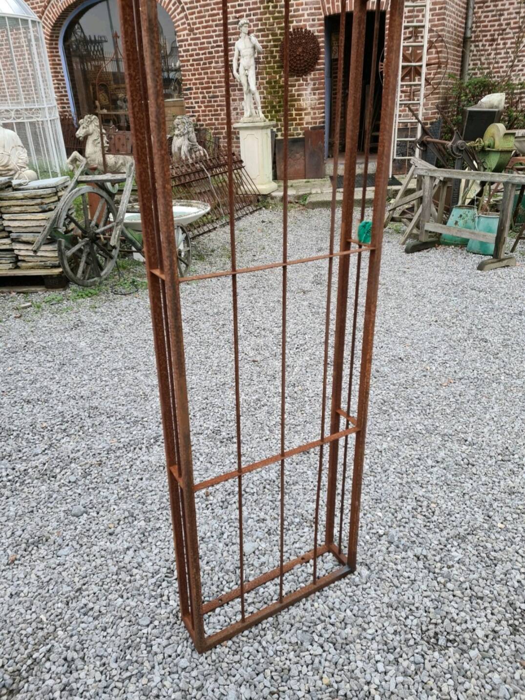 Wrought iron garden arch