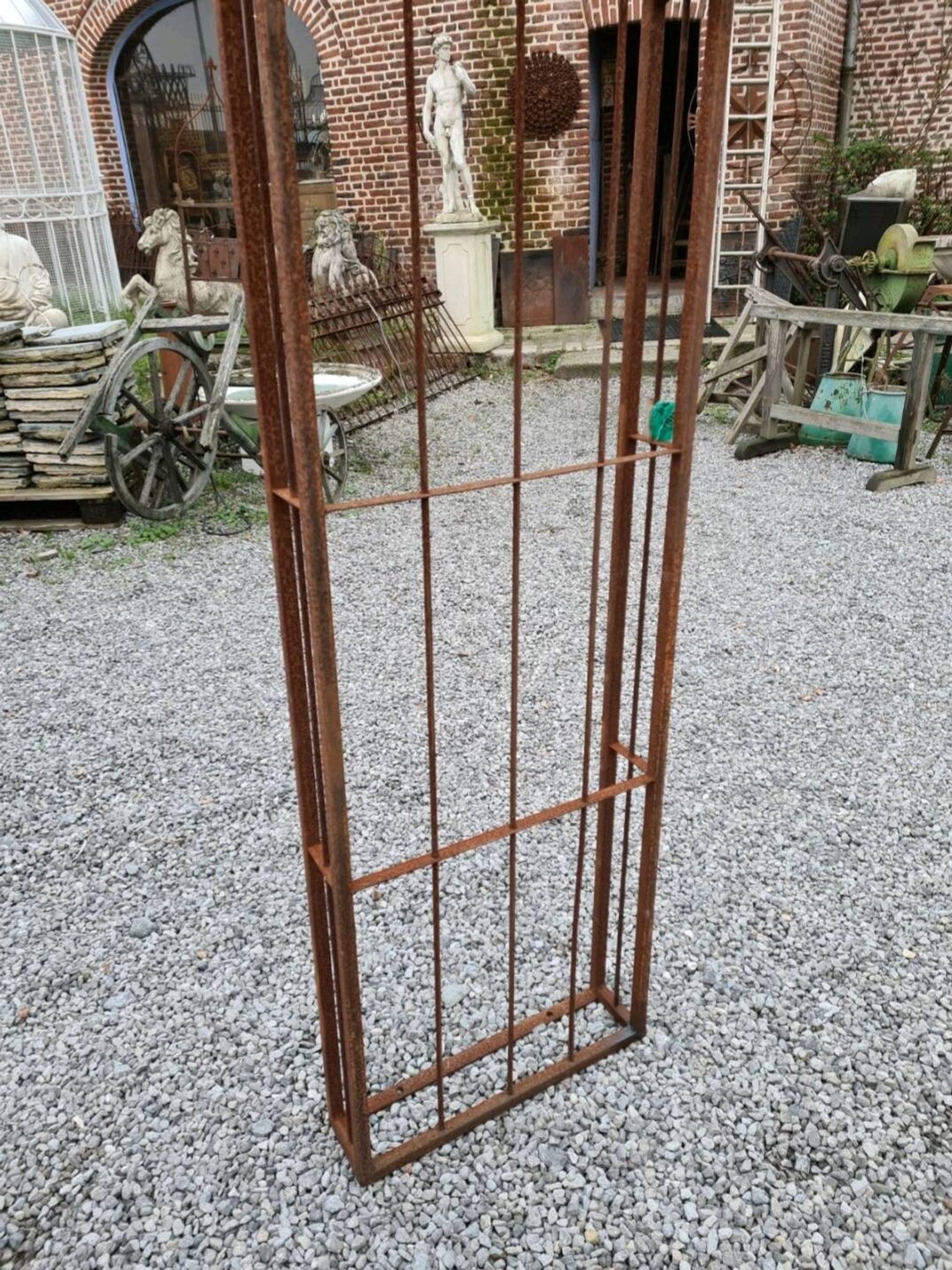Arche de jardin en fer forgé