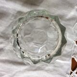 Set of 4 glassware Reims France