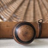 Patere porte manteau en bois 4 accroches