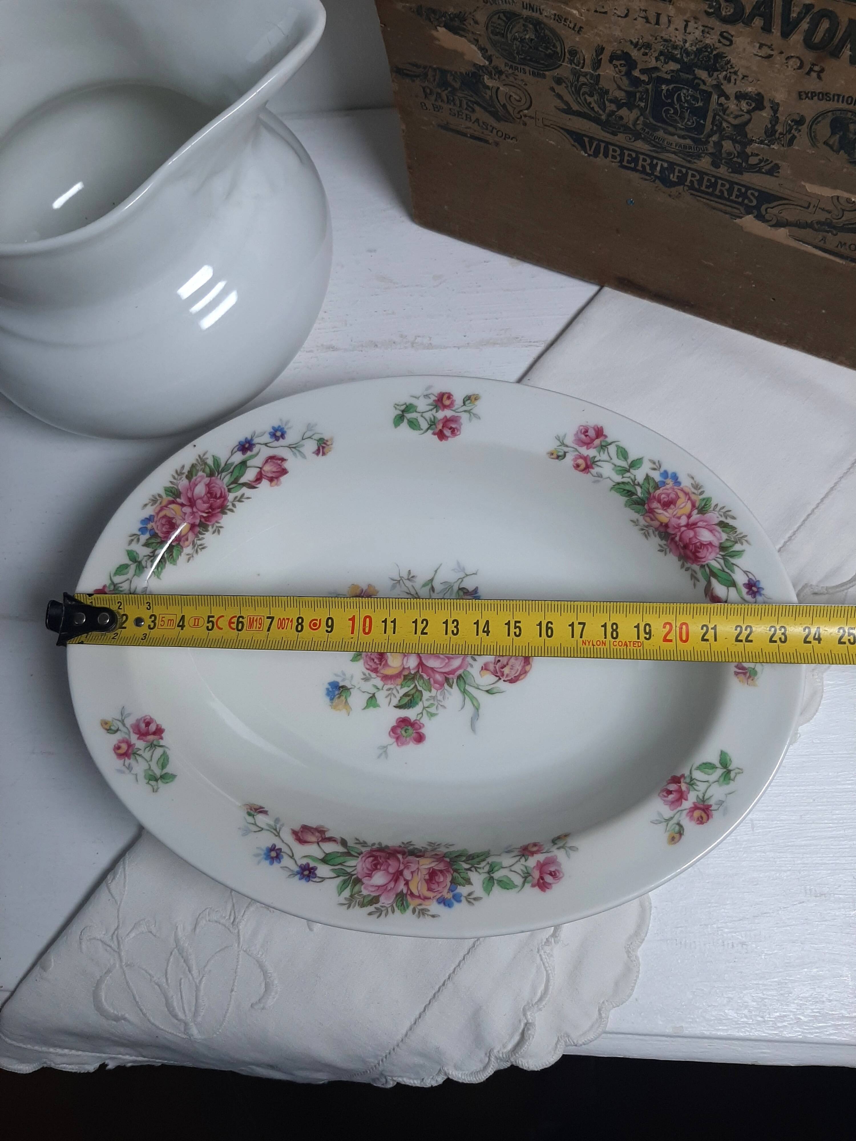 Shallow plate Théodore Haviland Limoges early 19th century