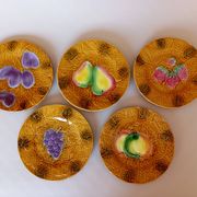 Cake service in slipware Salins les Bains