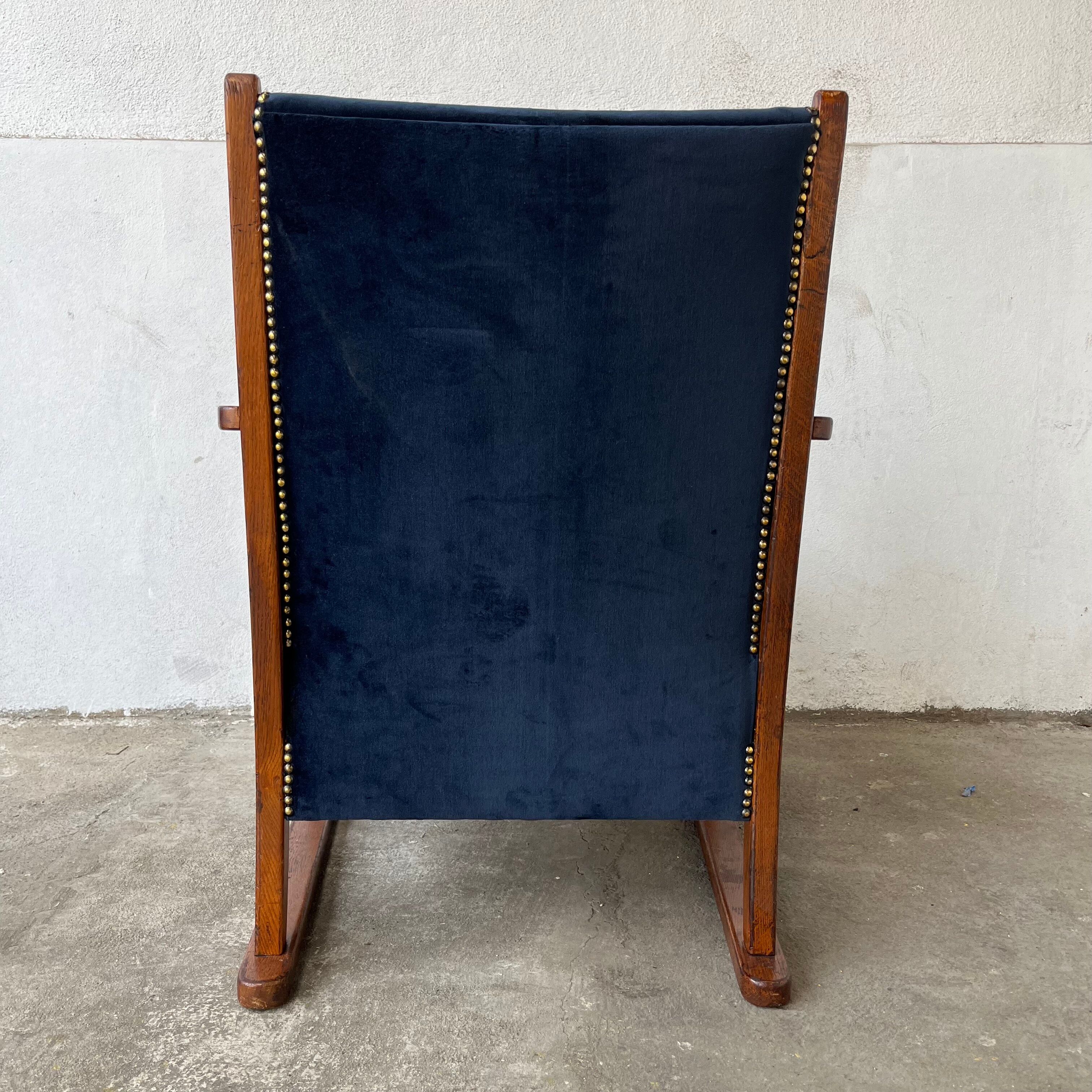 Paire de fauteuils années 40