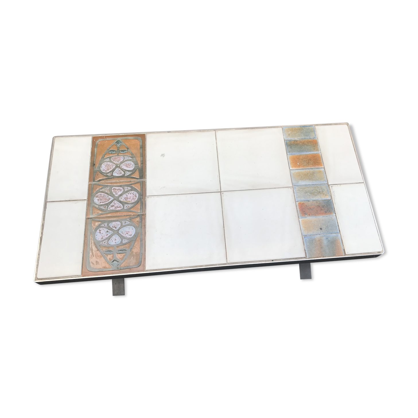 Ceramic bass table vallauris