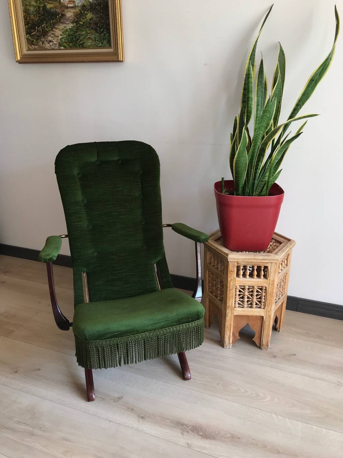 Fauteuil années 60 design triconfort
